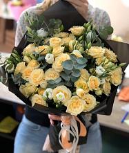 Букет цветов из:  Розы и Лизиантусы #REPLACE_PRED# Шуе Республика Карелия